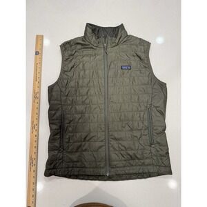 Patagonia Nano Puff Vest Men's Large Basin  Green